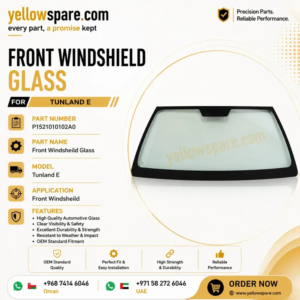 FRONT WIND SHEILD GLASS TUNLAND E