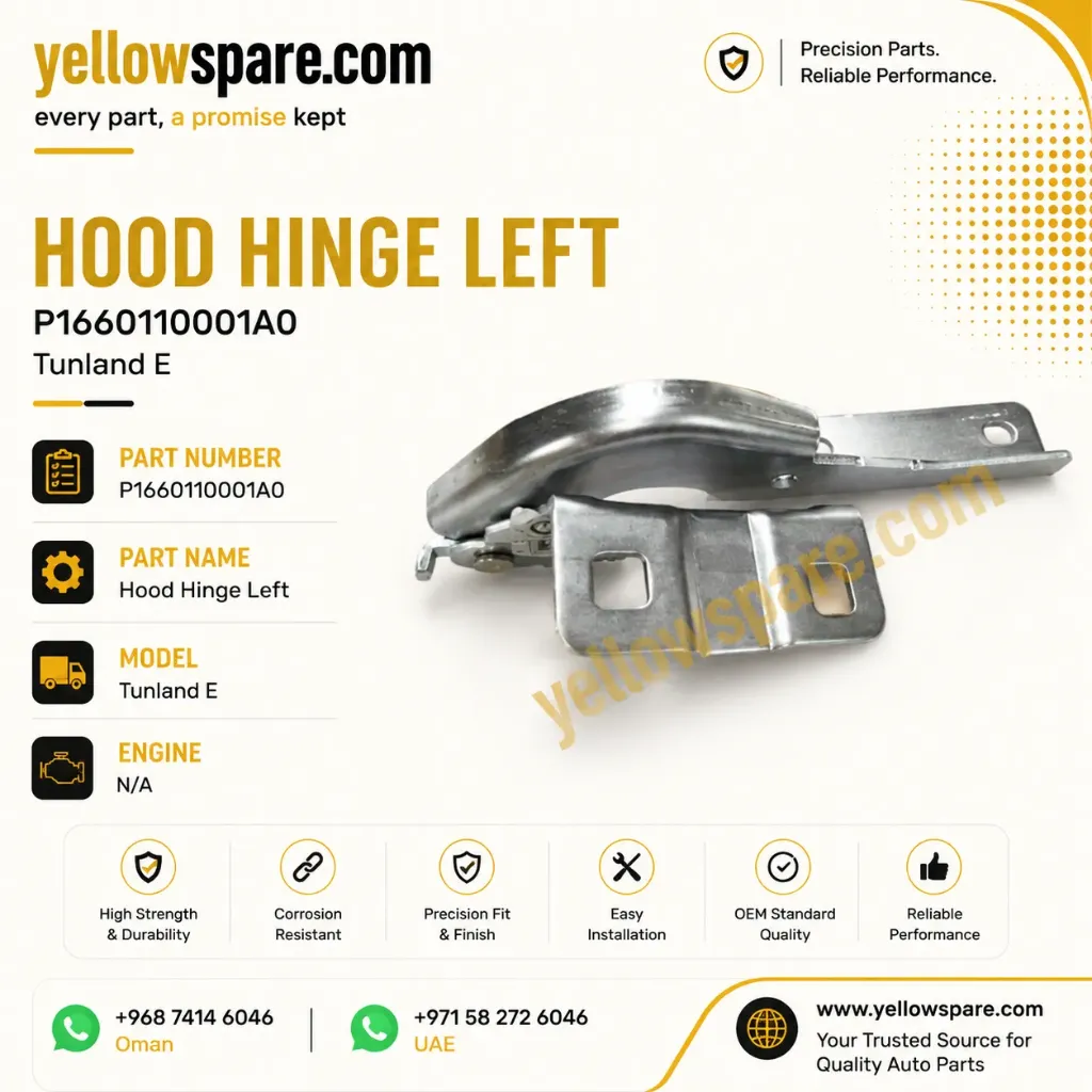 HOOD HINGE LEFT TUN E