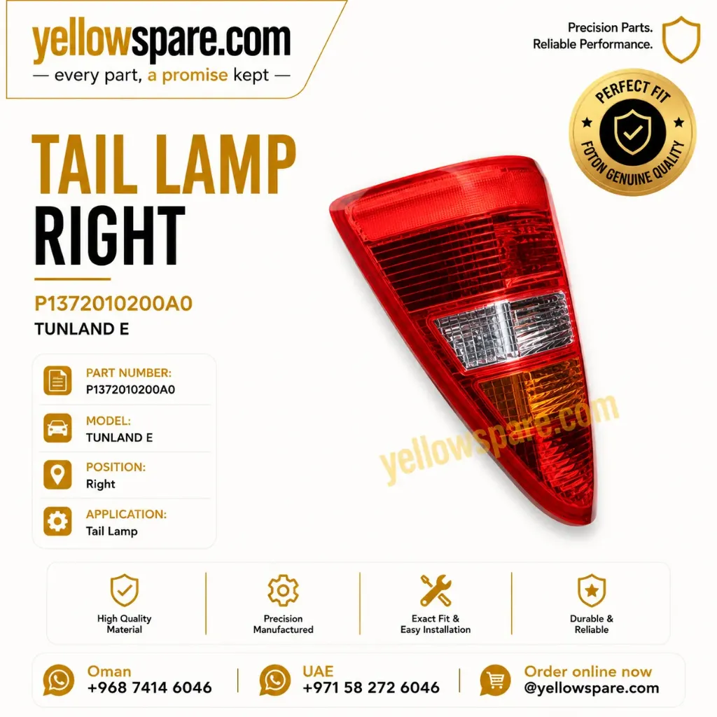 TAIL LAMP RIGHT TUN E