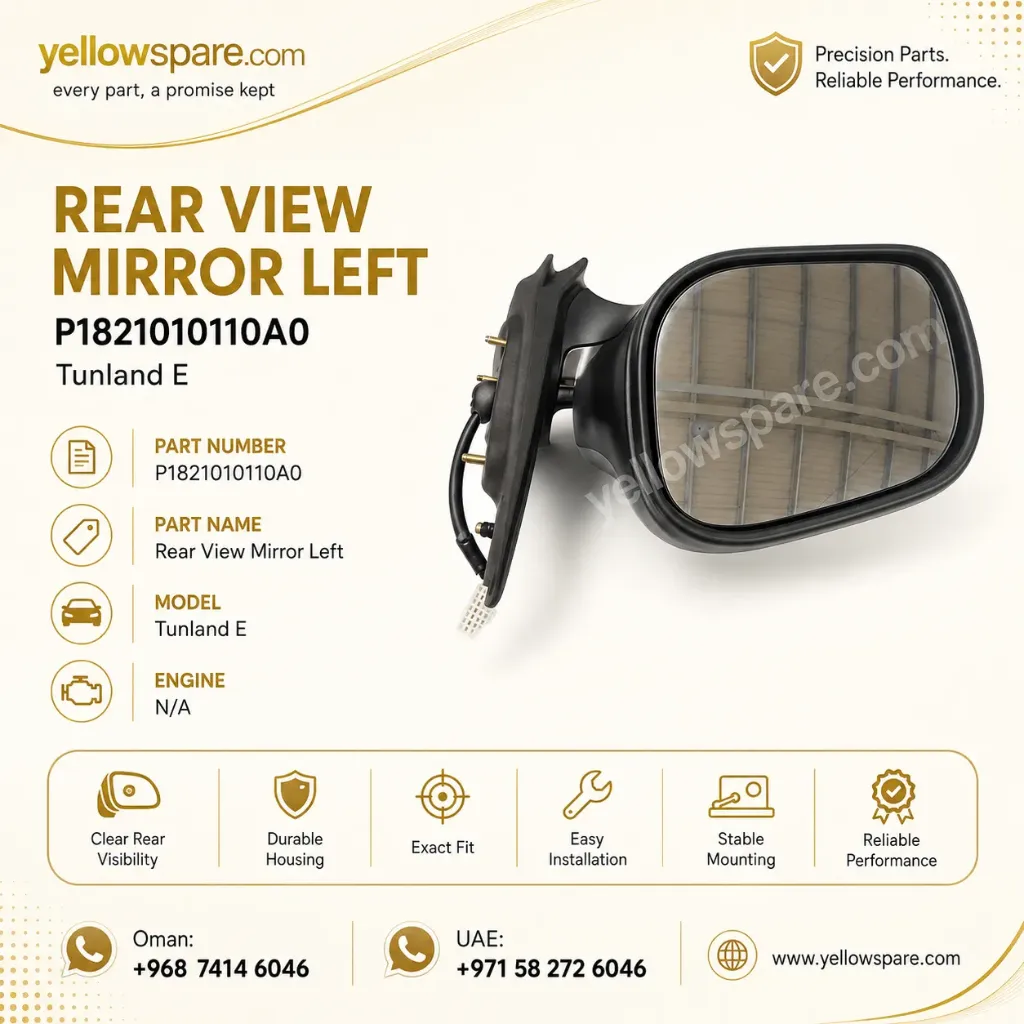 REAR VIEW MIRROR LEFT TUN E