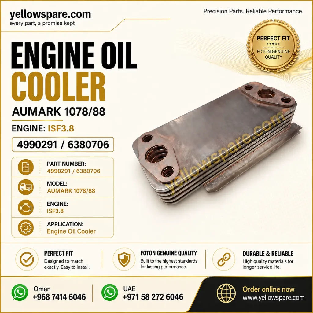 ENGINE OIL COOLER ISF3.8