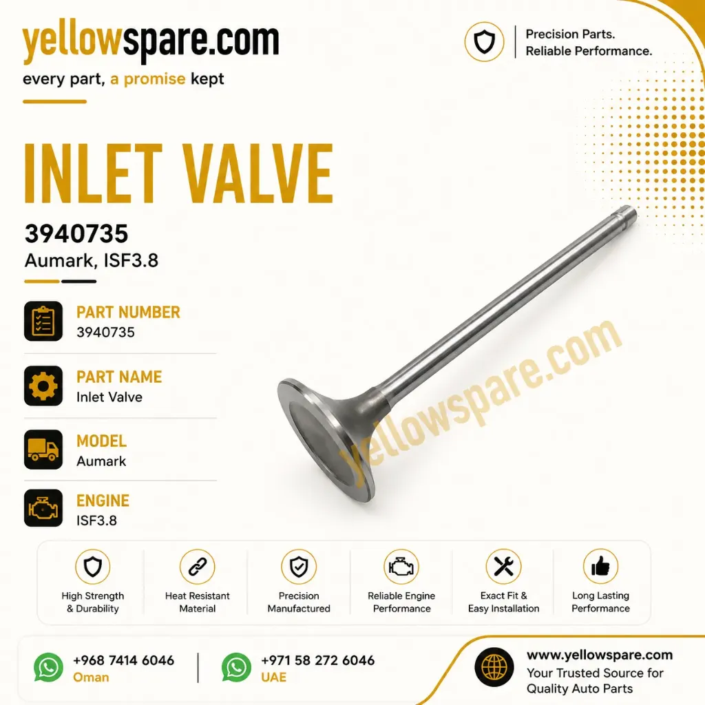 INLET VALVE ISF3.8
