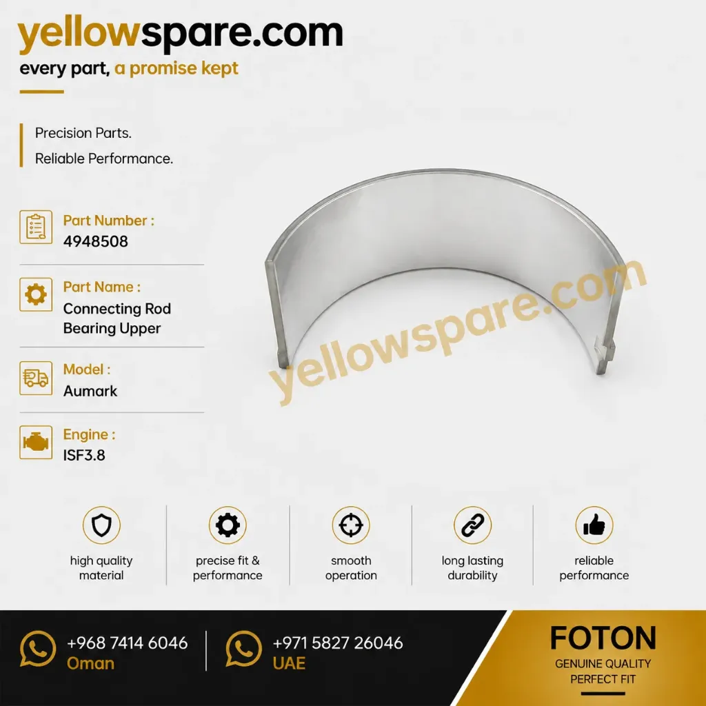 CONNECTING ROD BEARING UPPER ISF3.8