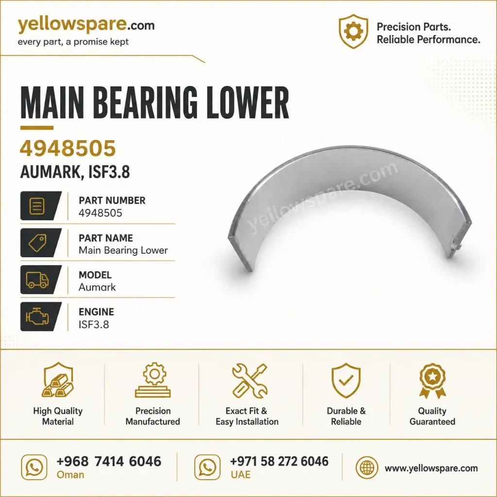 MAIN BEARING LOWER ISF3.8
