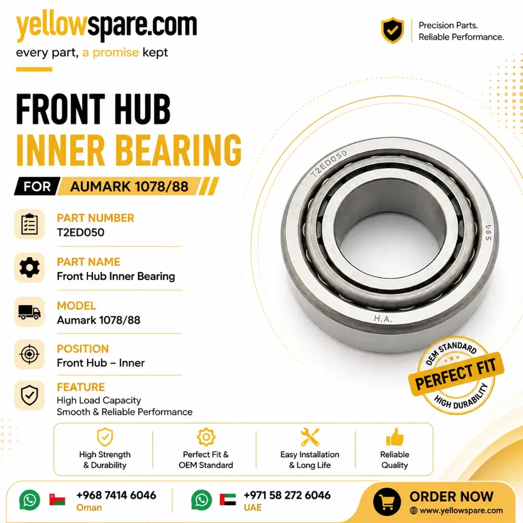 FRONT HUB INNER BEARING 1078/88