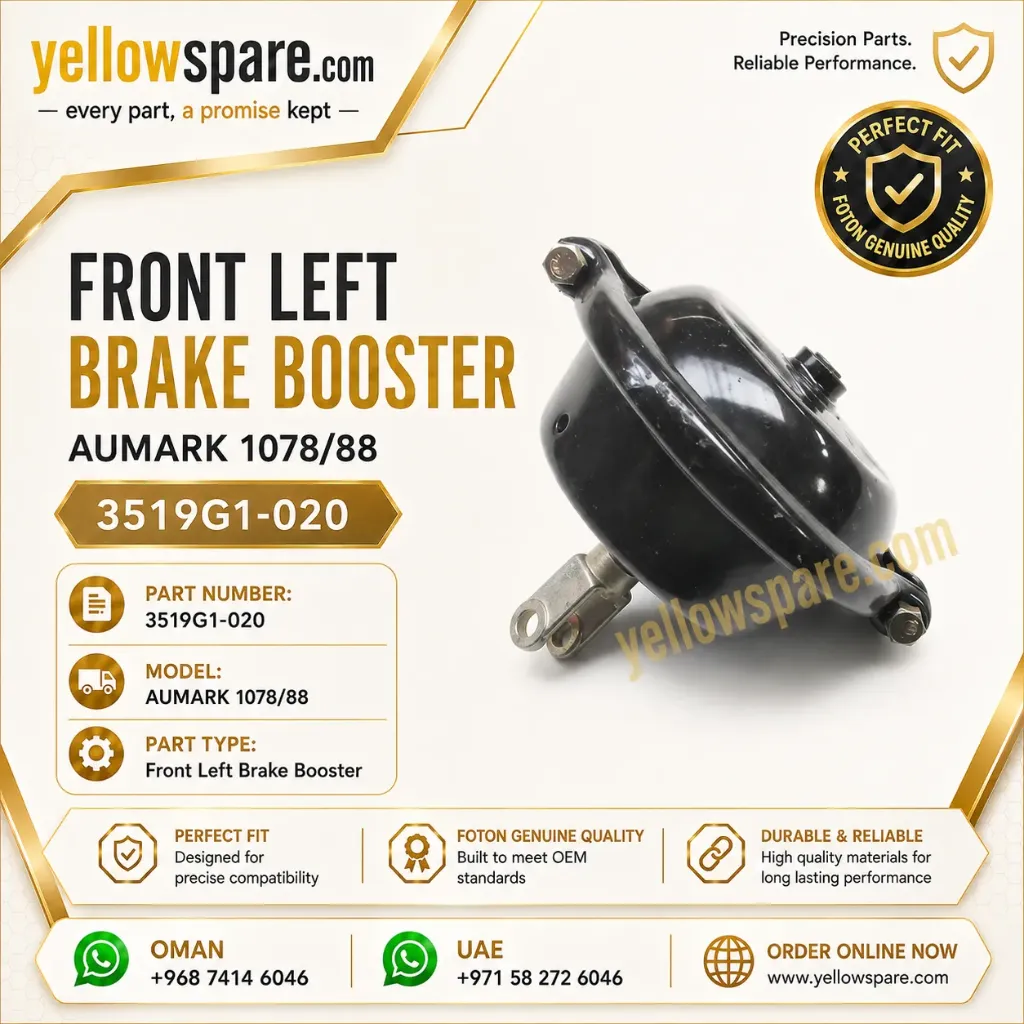 BRAKE BOOSTER FRONT LH 1078/88