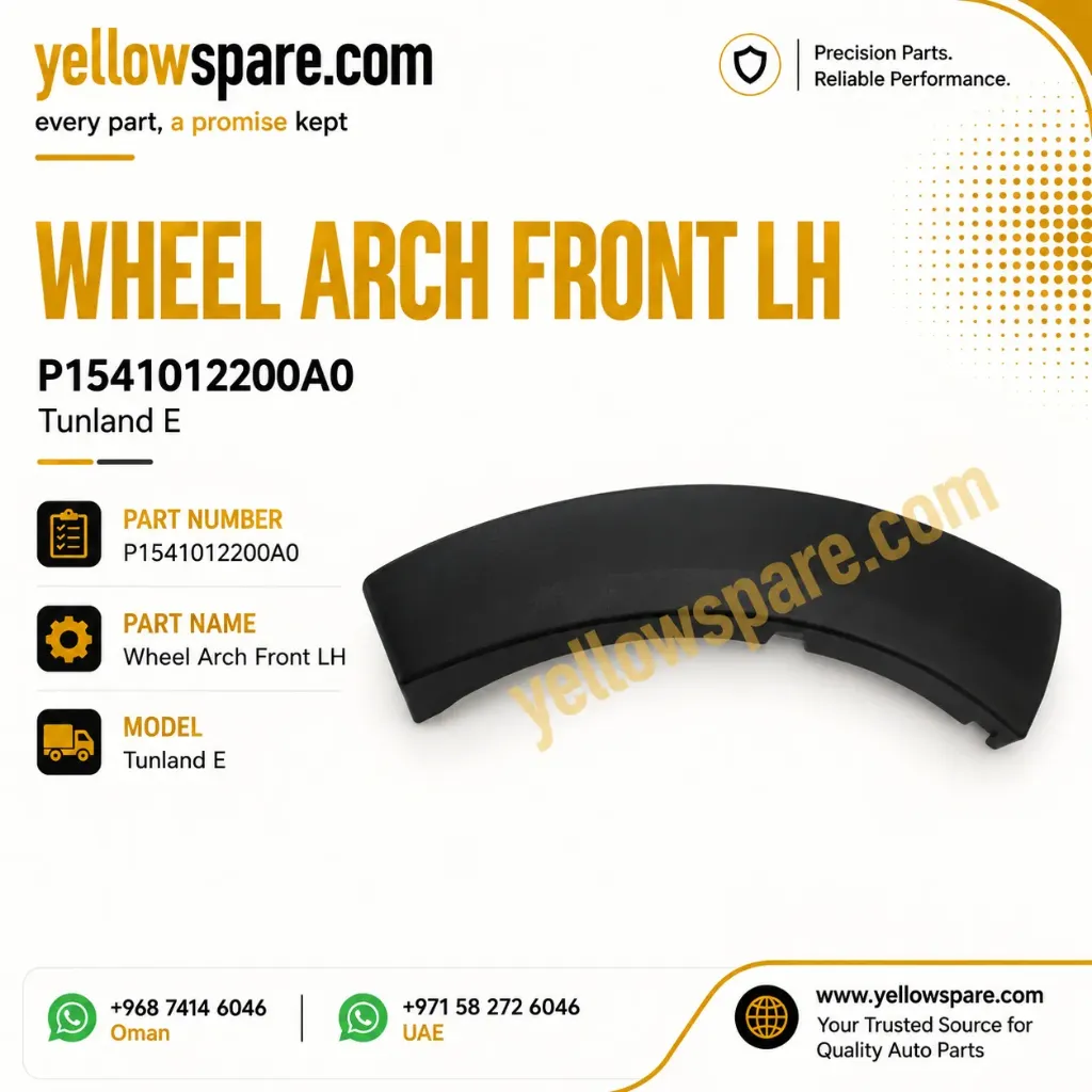 WHEEL ARCH FRONT LH, TUN E