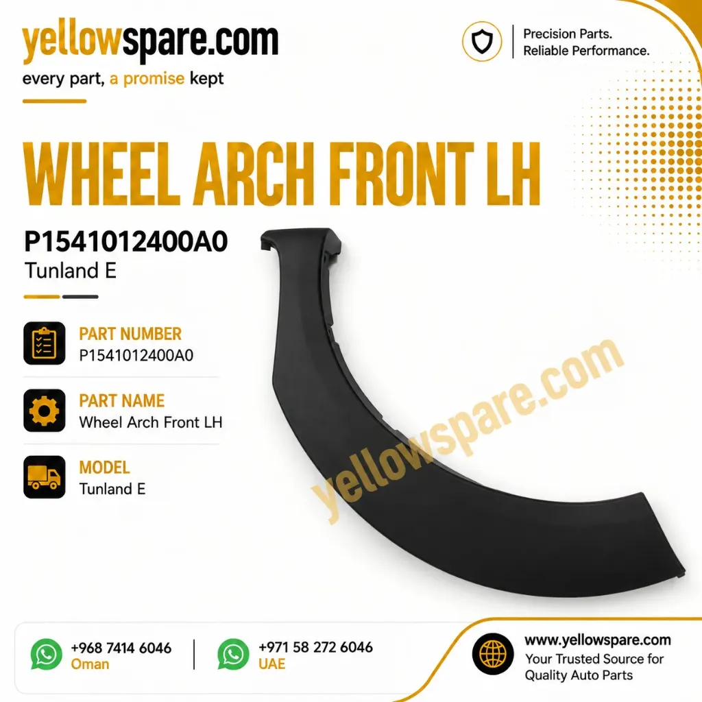 WHEEL ARCH FRONT LH, TUN E