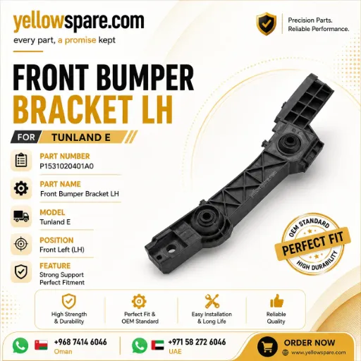 FRONT BUMPER BRACKET LH TUN E
