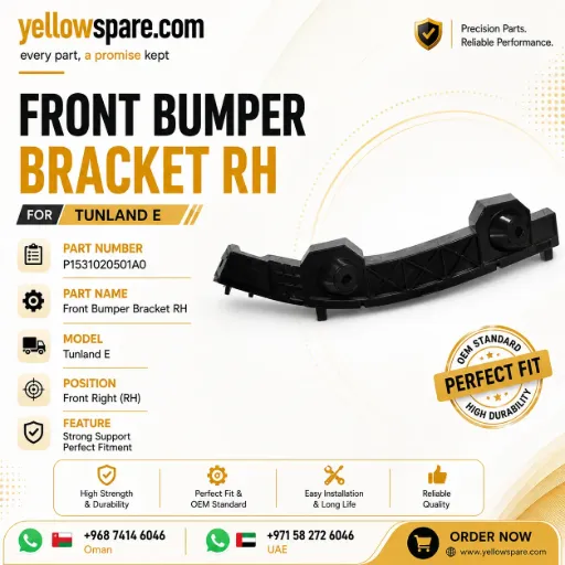 FRONT BUMPER BRACKET RH TUN E
