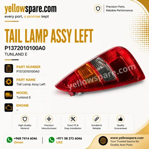 TAIL LAMP LEFT TUN E