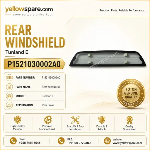 REAR WIND SHEILD GLASS TUN E