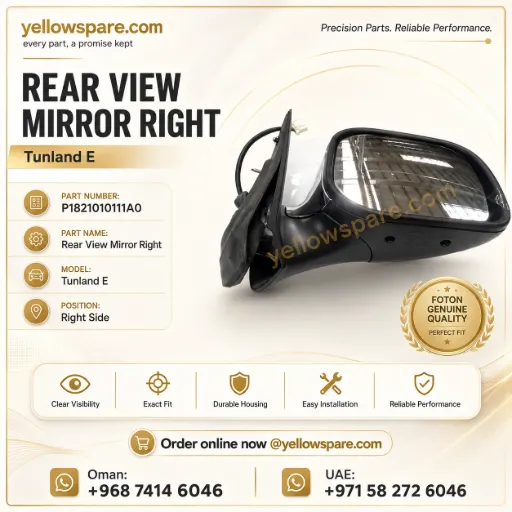 REAR VIEW MIRROR RIGHT TUN E