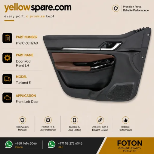 DOOR PAD FRONT LH TUN E