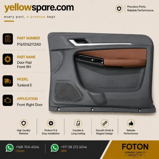 DOOR PAD FRONT RH TUN E