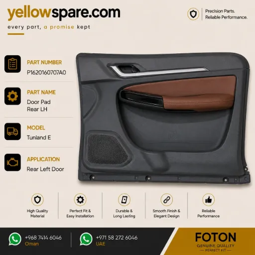 DOOR PAD REAR LH TUN E