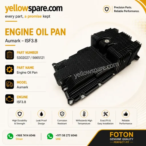 ENGINE OIL PAN ISF3.8
