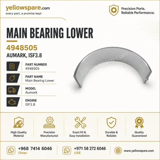MAIN BEARING LOWER ISF3.8