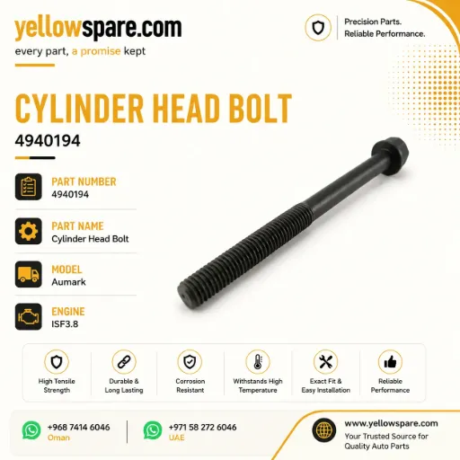 CYLINDER HEAD BOLT ISF3.8