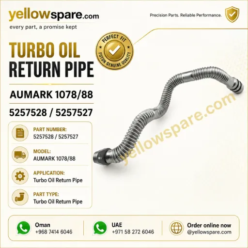 TURBO OIL RETURN PIPE ISF3.8