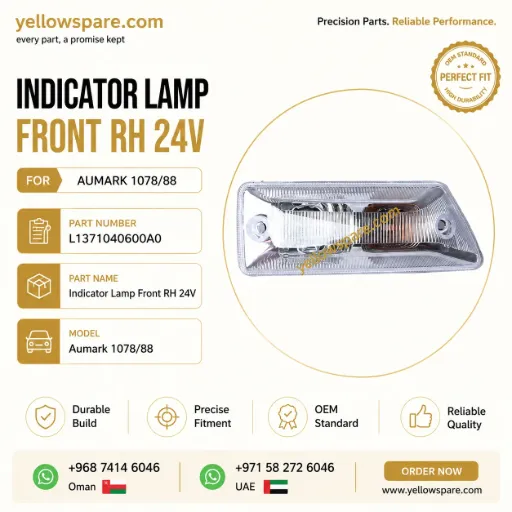 INDICATOR LAMP FRONT RH 24V 1078/88