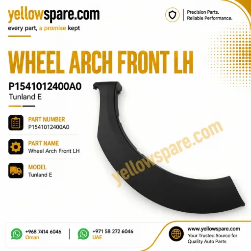 WHEEL ARCH FRONT LH, TUN E
